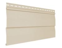 сайдинг виниловый под брус «Текос», ваниль