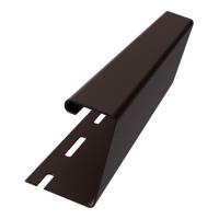 J-профиль для термосайдинга 40 мм Коричневый 3,0 м