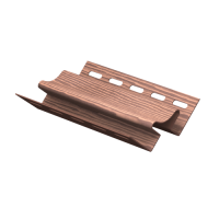 МОРЁНЫЙ Внутренний угол к сайдингу колл. ТИМБЕР-БЛОК серия ДУБ (3,05 м) 5шт/уп