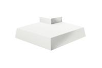 Угол отлива внешний 250 0,45 Drap с пленкой RAL 9003 сигнальный белый