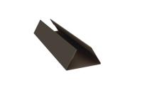 Планка стыковочная составная нижняя 0,5 PurPro Matt 275 RR 32 темно-коричневый