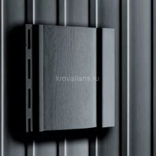 Сайдинг Grand Line (Гранд Лайн) S6,3 Вертикальный Акриловый (Графит)