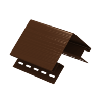 КОРИЧНЕВЫЙ Наружный угол к сайдингу (3,05 м) 5шт/уп
