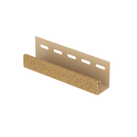 ГОРЧИЧНЫЙ J-профиль к сайдингу колл. СТОУН-ХАУС серия КЛИНКЕР (3,05 м) 20шт/уп