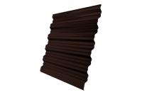 Профнастил HC35R 0,5 GreenCoat Pural BT, matt RR 887 шоколадно-коричневый (RAL 8017 шоколад)