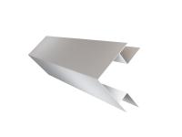 Угол внешний (сложный) под панели L 3.0 RAL 9003 б\х