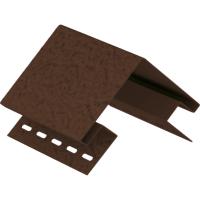 ГЛИНА Наружный угол к сайдингу колл. СТОУН-ХАУС S-Lock серия КЛИНКЕР НОРДИК (3,05 м) 5шт/уп