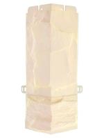 Угол фасадной панели «Альта-Профиль», ЭКО гранит песчаный