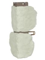 Угол фигурный для панели «Альта-Профиль», бутовый камень норвежский