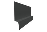 Планка начальная фальц 0,5 GreenCoat Pural BT, matt RR2Н3 (RAL 7016 антрацитово-серый)