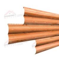 Сайдинг Woodstock-B-28х330 (ECOSTEEL_T-01-Кедр-0.5)