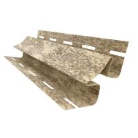 ПЕСОЧНЫЙ Внутренний угол к сайдингу колл. СТОУН-ХАУС серия КИРПИЧ (3,05 м) 5шт/уп
