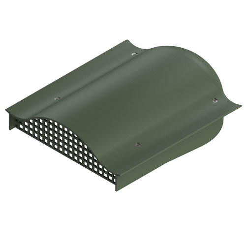 Аэратор кровельный TP-88/С | Кровельный вентиль для кровли из профнастила С-21 Зелёный