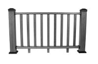 Ограждение из ДПК POLIVAN 3D 125х960х1575 мм (Серый)