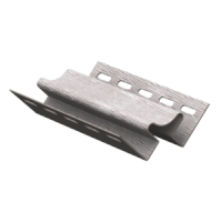 СЕРЕБРИСТЫЙ Внутренний угол к сайдингу колл. ТИМБЕР-БЛОК серия ДУБ (3,05 м) 5шт/уп