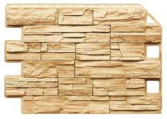 Фасадная панель «Royal Stone», скалистый камень Буффало