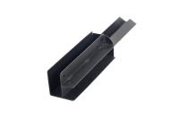 Элемент угловой металлический для грядки ДПК Grand Line 300мм Венге