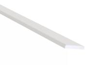 Декоративная планка  LXL-W для лестницы (бел.)