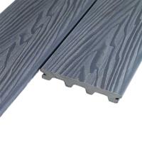 Террасная доска TERRADECK ARAGON тиснение под дерево 150*20*3000м, серый