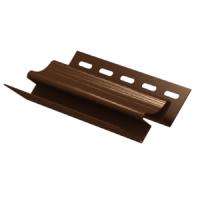 КОРИЧНЕВЫЙ Внутренний угол к сайдингу (3,05 м) 5шт/уп