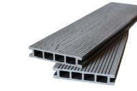 Террасная доска из ДПК (декинг) Dimdeck, Двусторонняя Графит, 6 метров