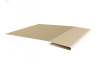 Планка начальная 0,45 PE с пленкой RAL 1015 светлая слоновая кость