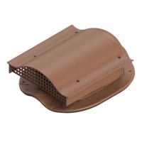 Аэратор кровельный TP-88/S | Кровельный вентиль для кровли из металлочерепицы «Монтеррей» Терракотовый