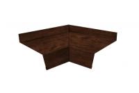 Угол отлива внутренний 250 0,45 Print Elite с пленкой Cherry Wood