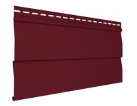 сайдинг акриловый под брус «Текос», бургунд