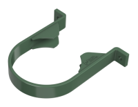 ТН ПВХ 125/82 мм, хомут трубы, зеленый, шт.