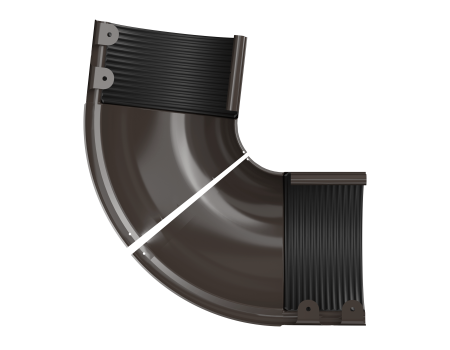 ТН МВС 125/90 мм внешний угол регулируемый 100 -165° тёмно-коричневый шт.