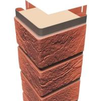 Термоугол Кирпич 40 мм Красный 1000 мм
