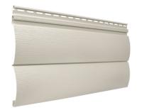 сайдинг под бревно «Текос», блок-хаус слоновая кость