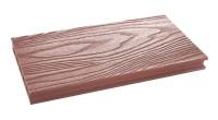 Террасная доска DOS ELITE шовная, Терракот с тиснением под дерево, 4 метра