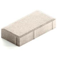 Брусчатка Steingot Лайт 40 из белого цемента с полным прокрасом прямоугольник белая 200х100х40 мм