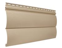 сайдинг под бревно «Текос», блок-хаус кофе с молоком