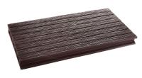 Террасная доска DOS ELITE шовная, Темно-коричневый вельвет, 4 метра