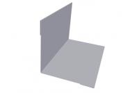 Угол внутренний 30х30 0,45 PE с пленкой RAL 7004 сигнальный серый