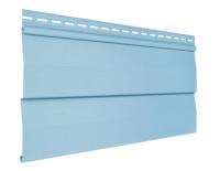 сайдинг виниловый под брус «Текос», голубой