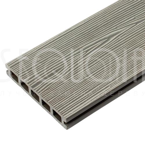 Доска террасная SEQUOIA DUAL 3D WOOD GRAY 146x24x6000мм