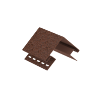 ТЕРРАКОТОВЫЙ Наружный угол к сайдингу колл. СТОУН-ХАУС серия КЛИНКЕР (3,05 м) 5шт/уп