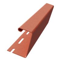 J-профиль для термосайдинга 40 мм Красный 3,0 м