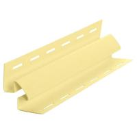 СВЕТЛО-ЖЁЛТЫЙ Внутренний угол к сайдингу (3,05 м) 20шт/уп TECOS