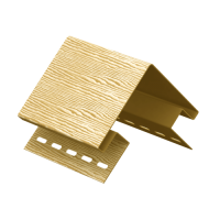 ЗОЛОТОЙ Наружный угол к сайдингу колл. ТИМБЕР-БЛОК серия ДУБ (3,05 м) 5шт/уп