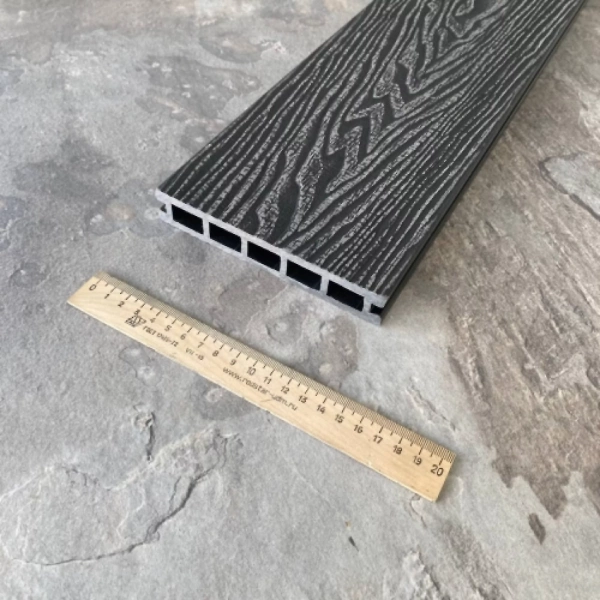 Террасная доска Latitudo 3D-Wood 150х24х4000 Графит