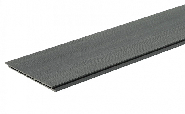 Фасадная доска Qiji Premium серый 3000*180*14 мм