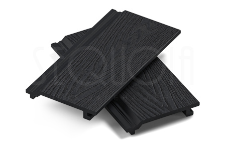 Доска фасадная SEQUOIA Evolution 3D WOOD BLACK 3000 мм