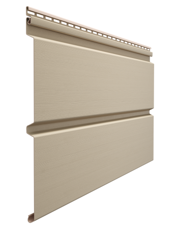 Сайдинг PREMIUM, Брус D6S, крем-брюле