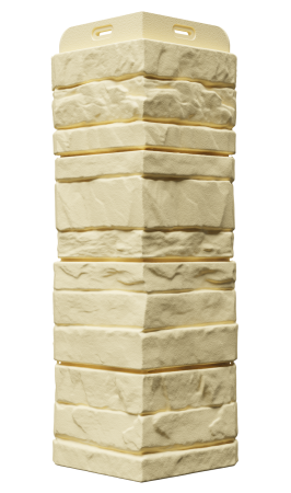 Угол Алтай, кремовый для фасадных панелей