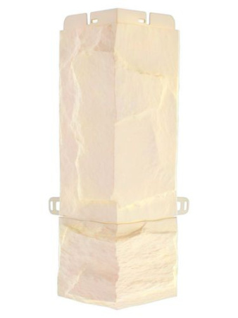 Угол фасадной панели «Альта-Профиль», ЭКО гранит песчаный